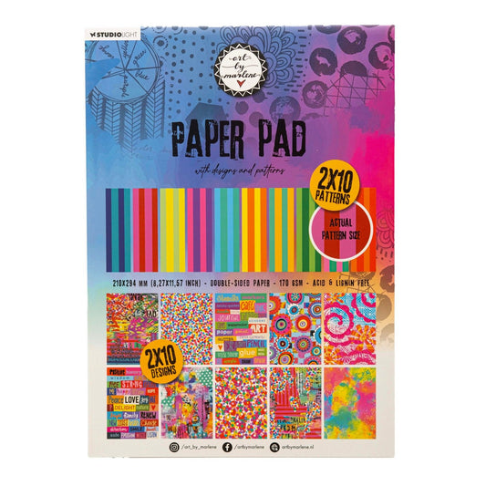 Art By Marlene Paper Pad w/ Designs And Patterns