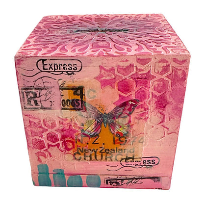 Art By Marlene Signature Collection Wooden Stamp Set - ABM Postage Stamps (9pcs)
