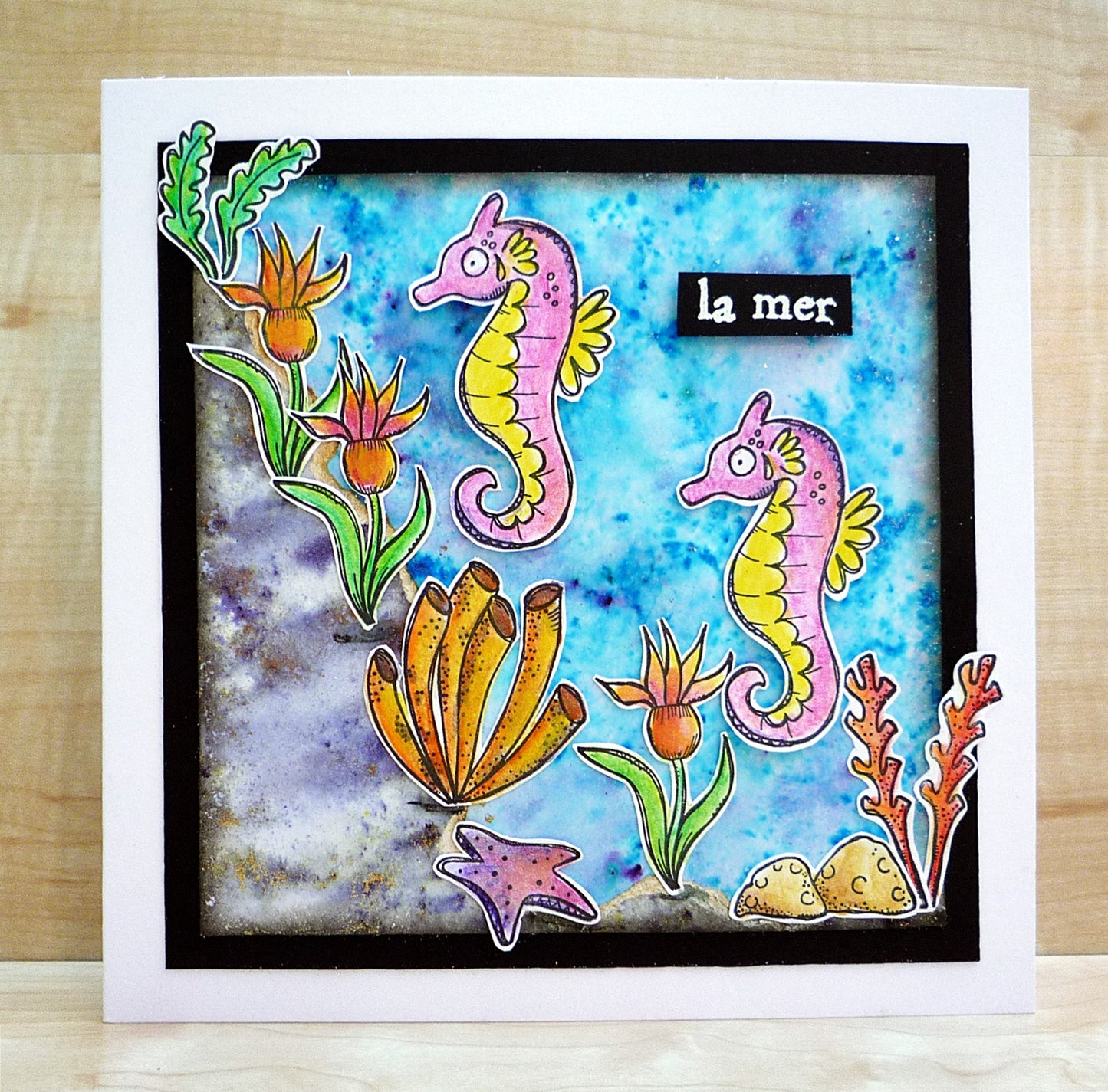 TP-859 - A6 Clear Stamp Set - Ocean Floor