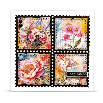DI-111 - Die-Cutting Die Set - Splintered Tiles