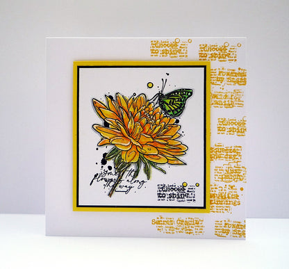 TP-745 - Visiting The Flowers - A5 Clear Stamp Set