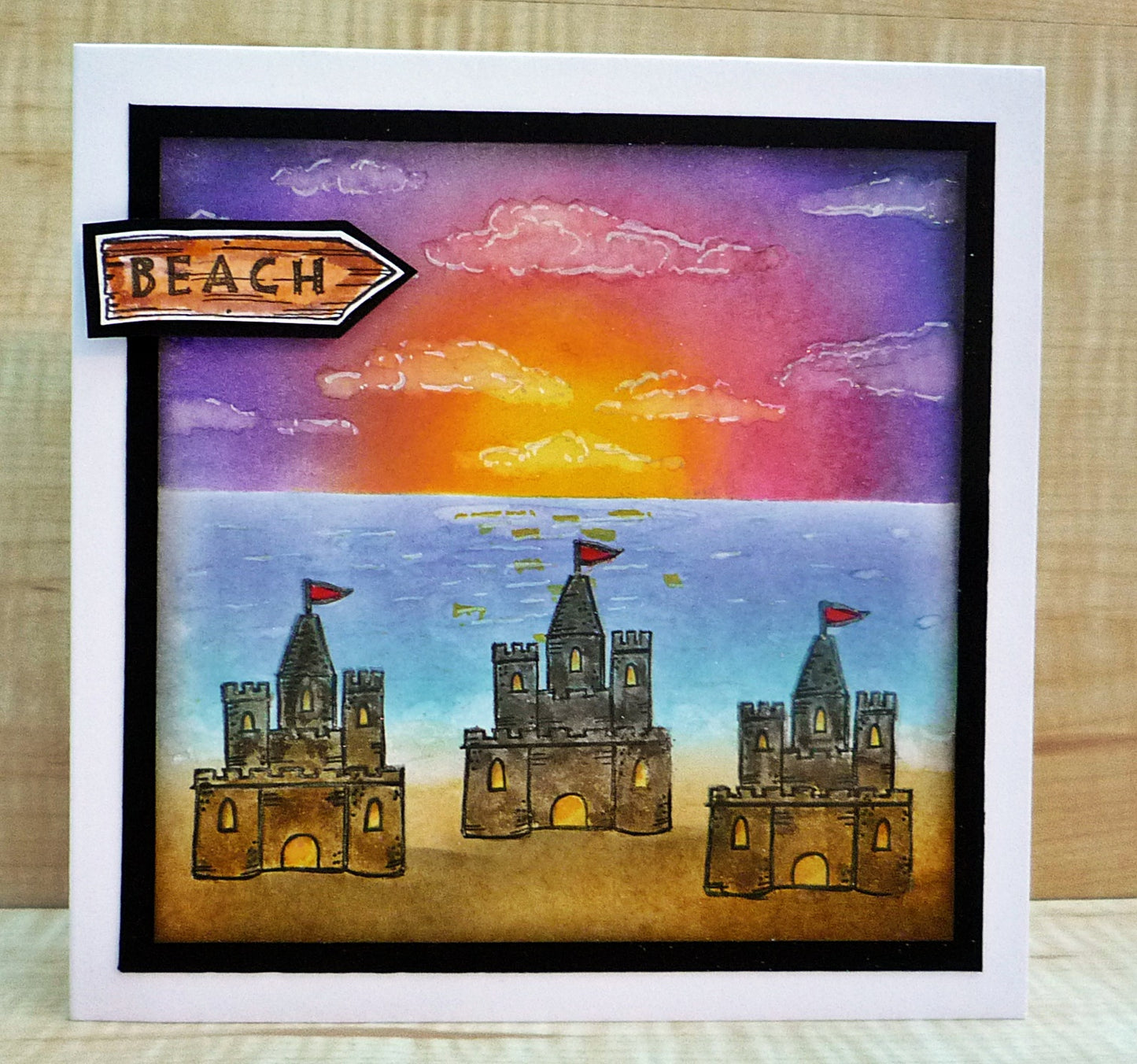 #860 - A6 Clear Stamp Set - Beachfront