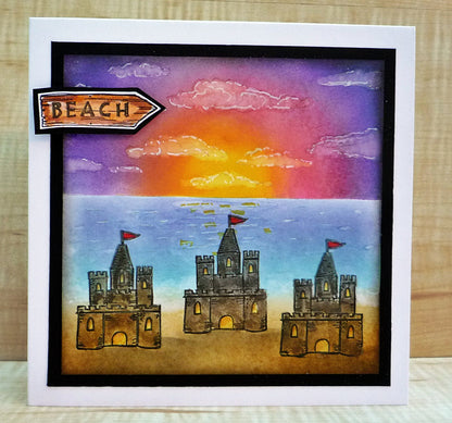 #860 - A6 Clear Stamp Set - Beachfront