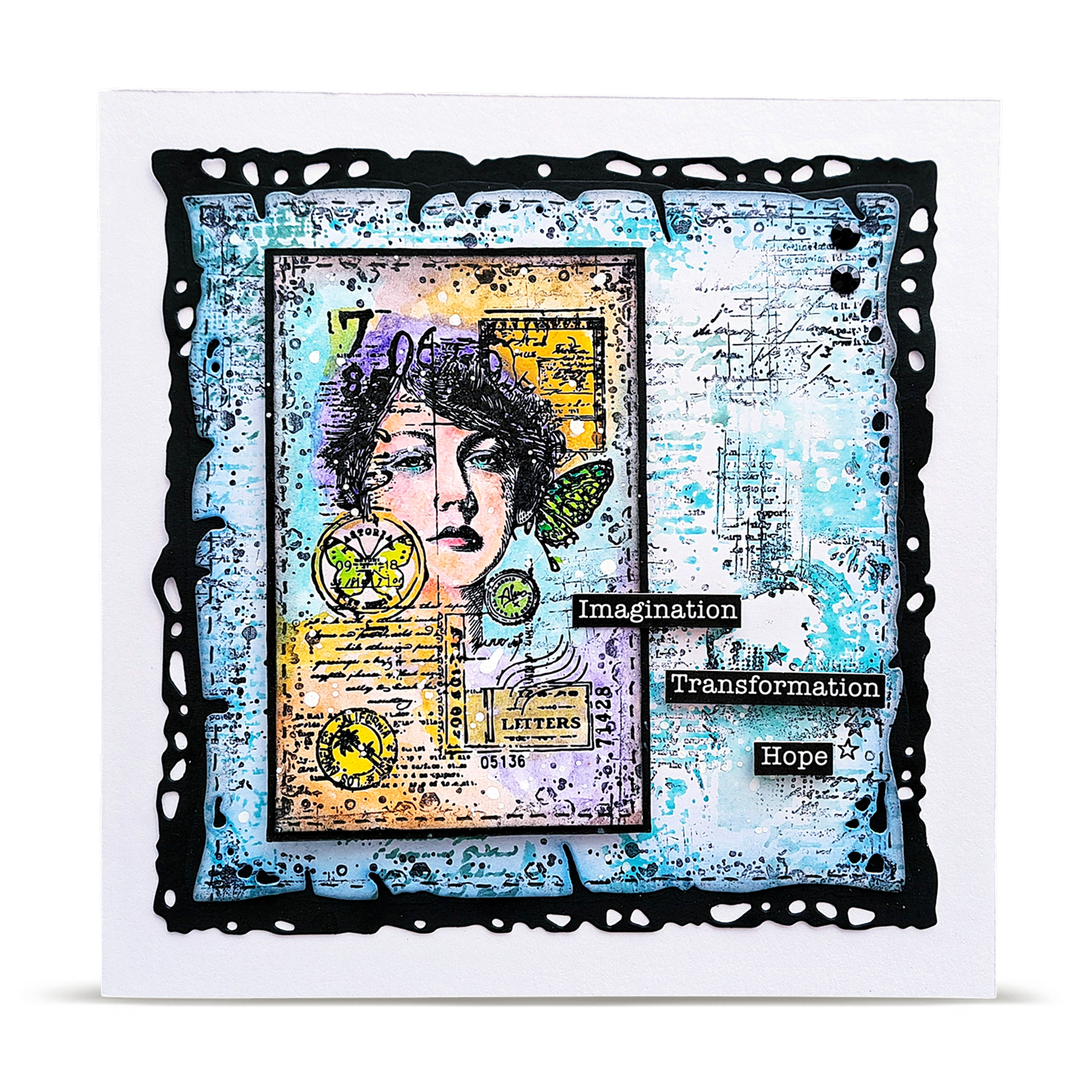 TP-1341 - A6 Stamp Sets - Bee Geometry