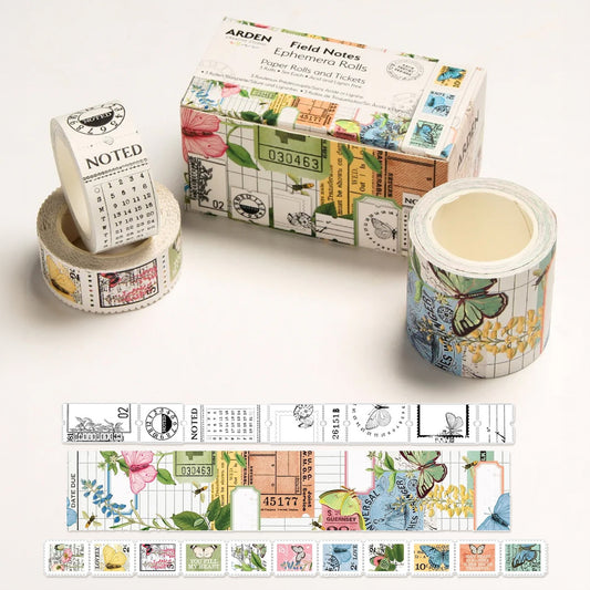 Arden Creative Studio Field Notes Ephemera Rolls