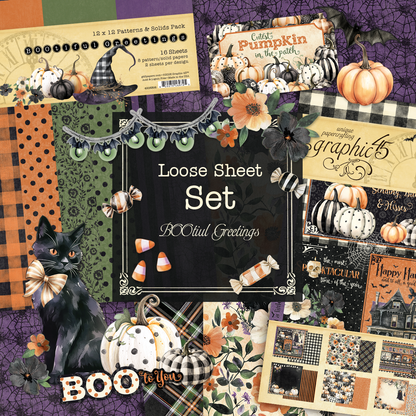Graphic45 BOOtiful Greetings Complete Collection (Save £10) ~ Ship from 31st Aug