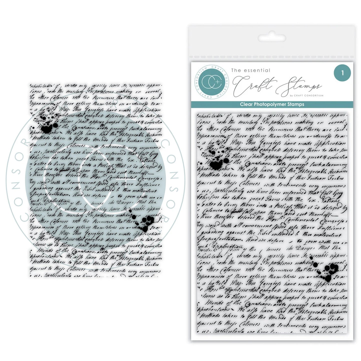 Craft Consortium The Collector A6 Clear Photopolymer Stamp Set Pen Pal