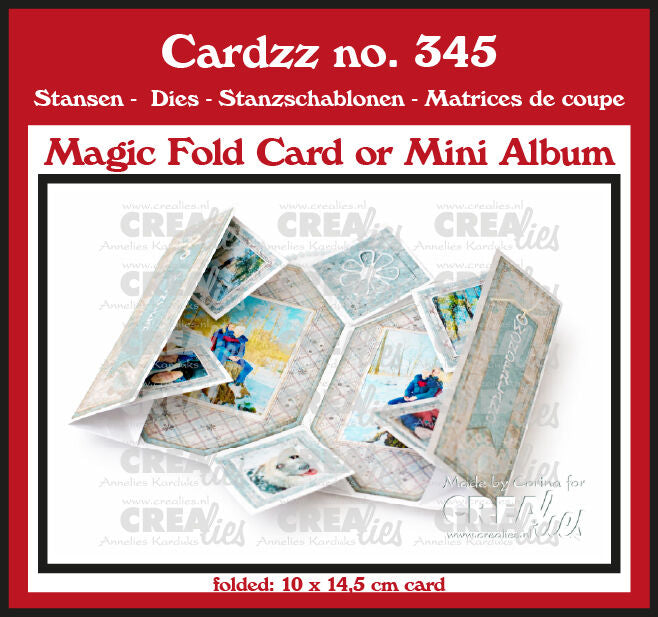 Crealies Cardzz Dies Magic Fold (Card or Mini Album)