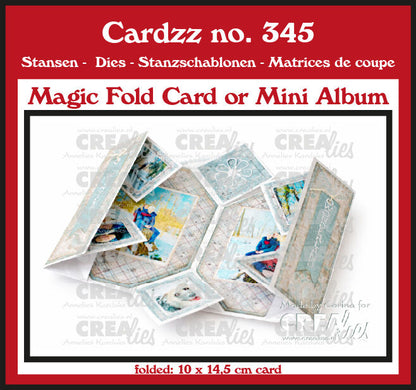 Crealies Cardzz Dies Magic Fold (Card or Mini Album)