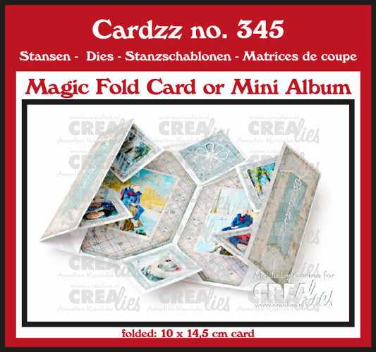 Crealies Cardzz Dies Magic Fold (Card or Mini Album)