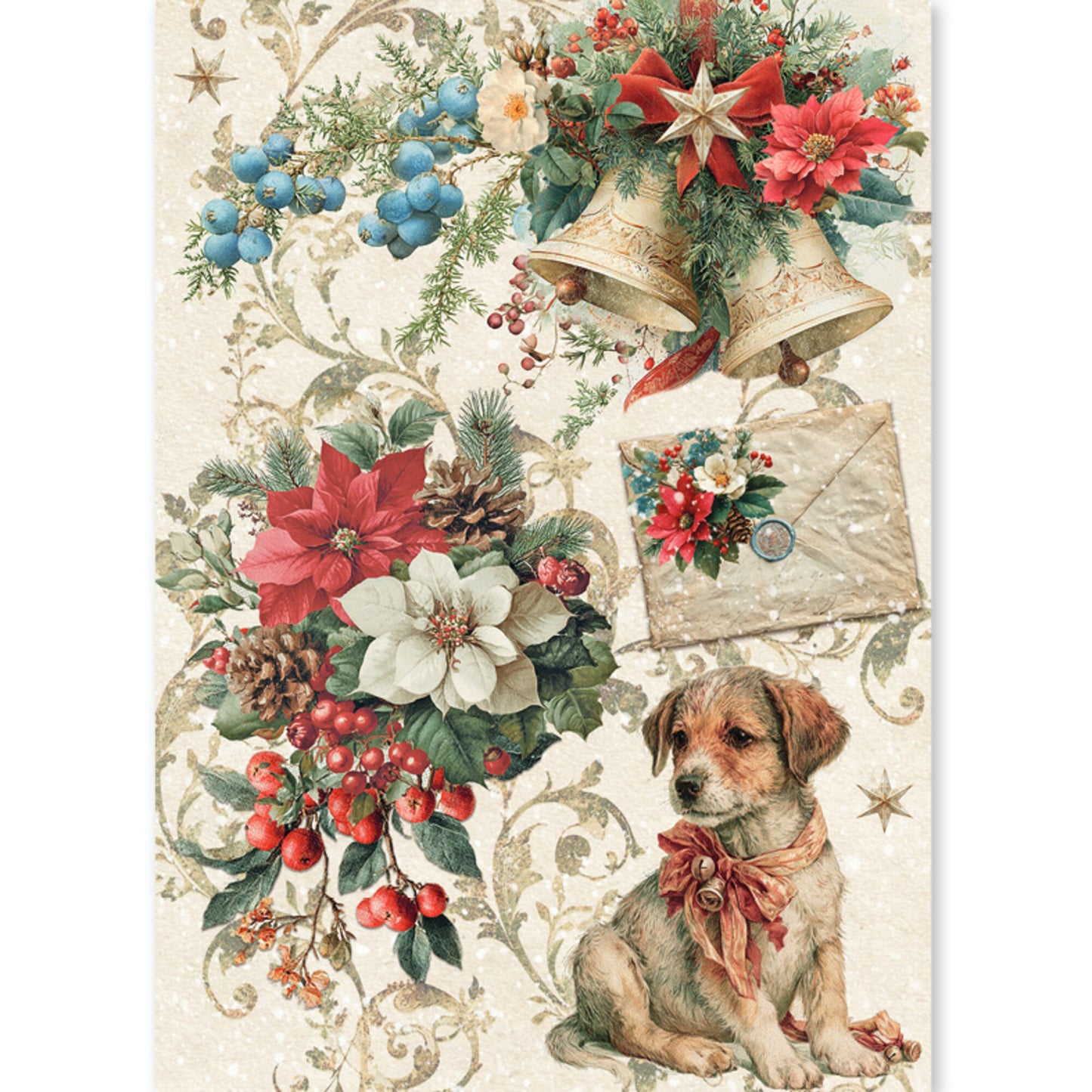 Ciao Bella Cozy Christmas A5 Rice Paper Mixed (8pcs)