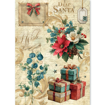 Ciao Bella Cozy Christmas A5 Rice Paper Mixed (8pcs)