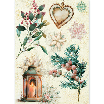 Ciao Bella Golden Winter A5 Rice Paper Mixed (8pcs)