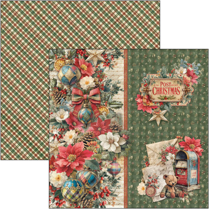 Ciao Bell Merry & Bright 12x12 Inch Paper Pad (12pcs)