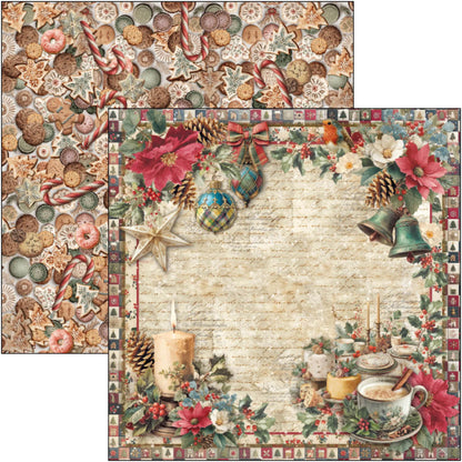 Ciao Bell Merry & Bright 12x12 Inch Paper Pad (12pcs)