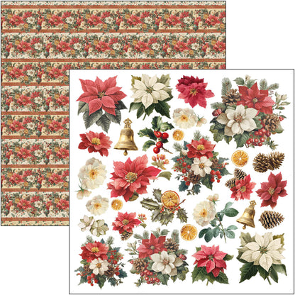 Ciao Bell Merry & Bright 12x12 Inch Patterns Pad (8pcs)