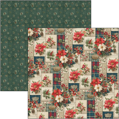 Ciao Bell Merry & Bright 12x12 Inch Patterns Pad (8pcs)