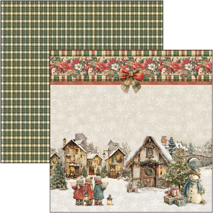 Ciao Bell Merry & Bright 12x12 Inch Patterns Pad (8pcs)
