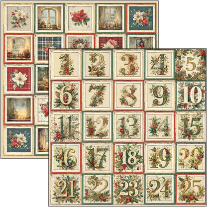 Ciao Bell Merry & Bright 12x12 Inch Patterns Pad (8pcs)