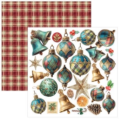 Ciao Bell Merry & Bright 6x6 Inch Fussy Cut Pad (24pcs)