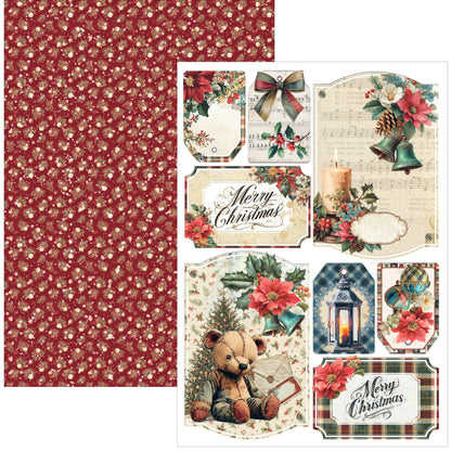 Ciao Bell Merry & Bright A4 Creative Pad (9pcs)