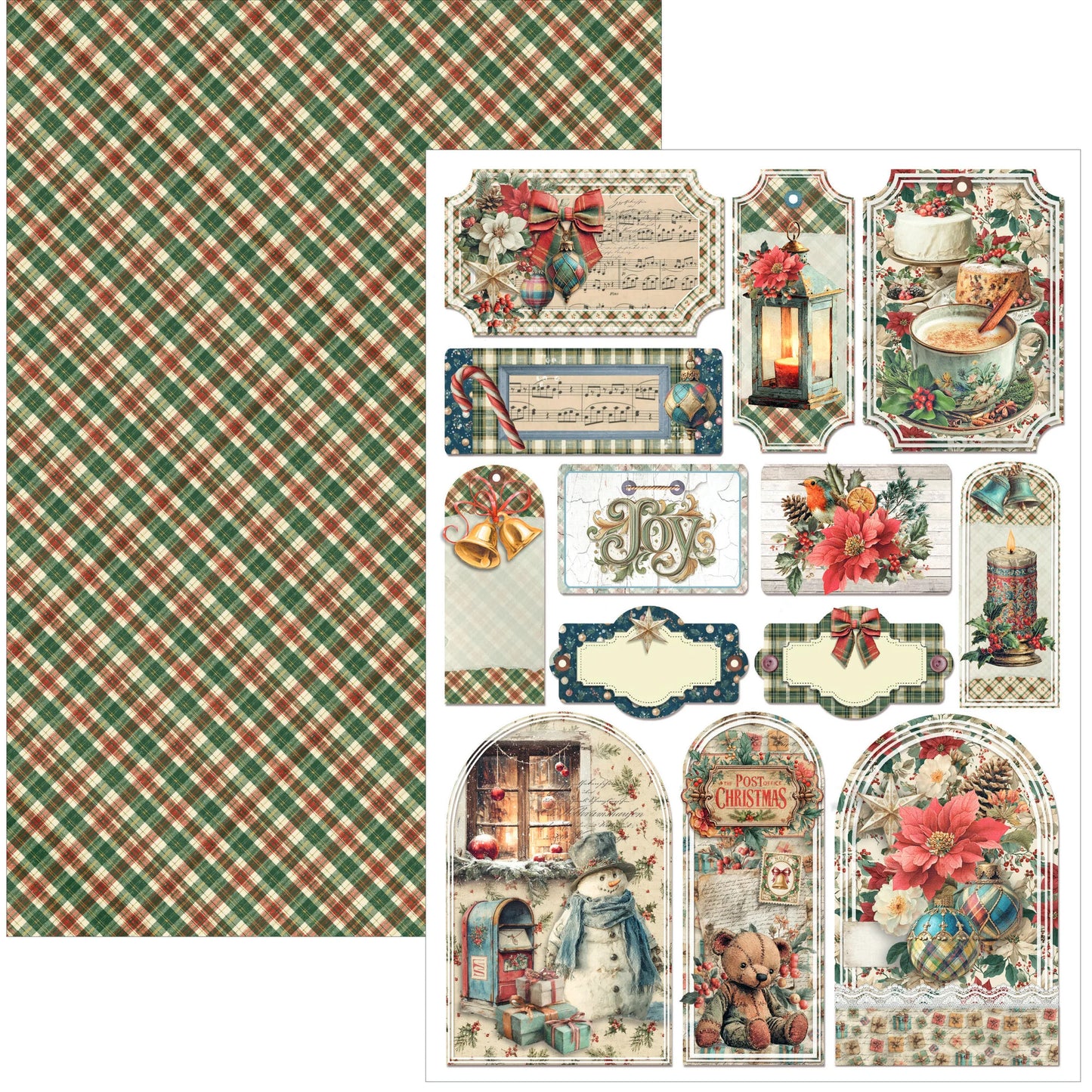 Ciao Bell Merry & Bright A4 Creative Pad (9pcs)