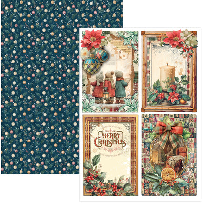 Ciao Bell Merry & Bright A4 Creative Pad (9pcs)
