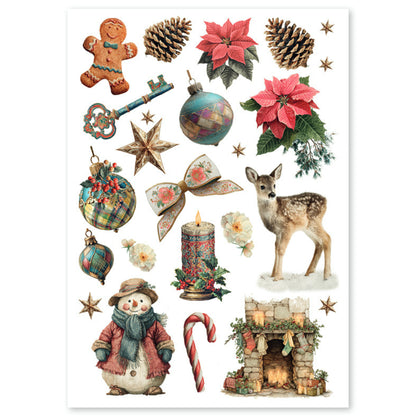 Ciao Bell Merry & Bright A4 Rice Paper Mixed (4pcs)