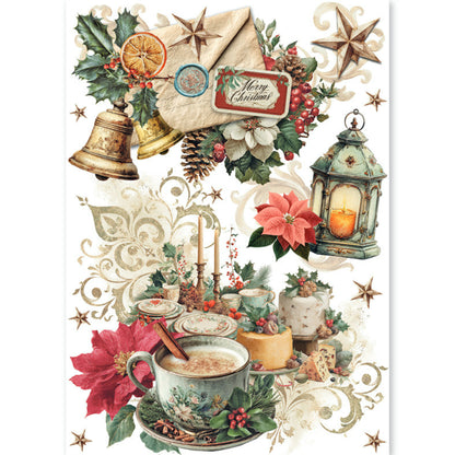 Ciao Bell Merry & Bright A5 Rice Paper Mixed (8pcs)