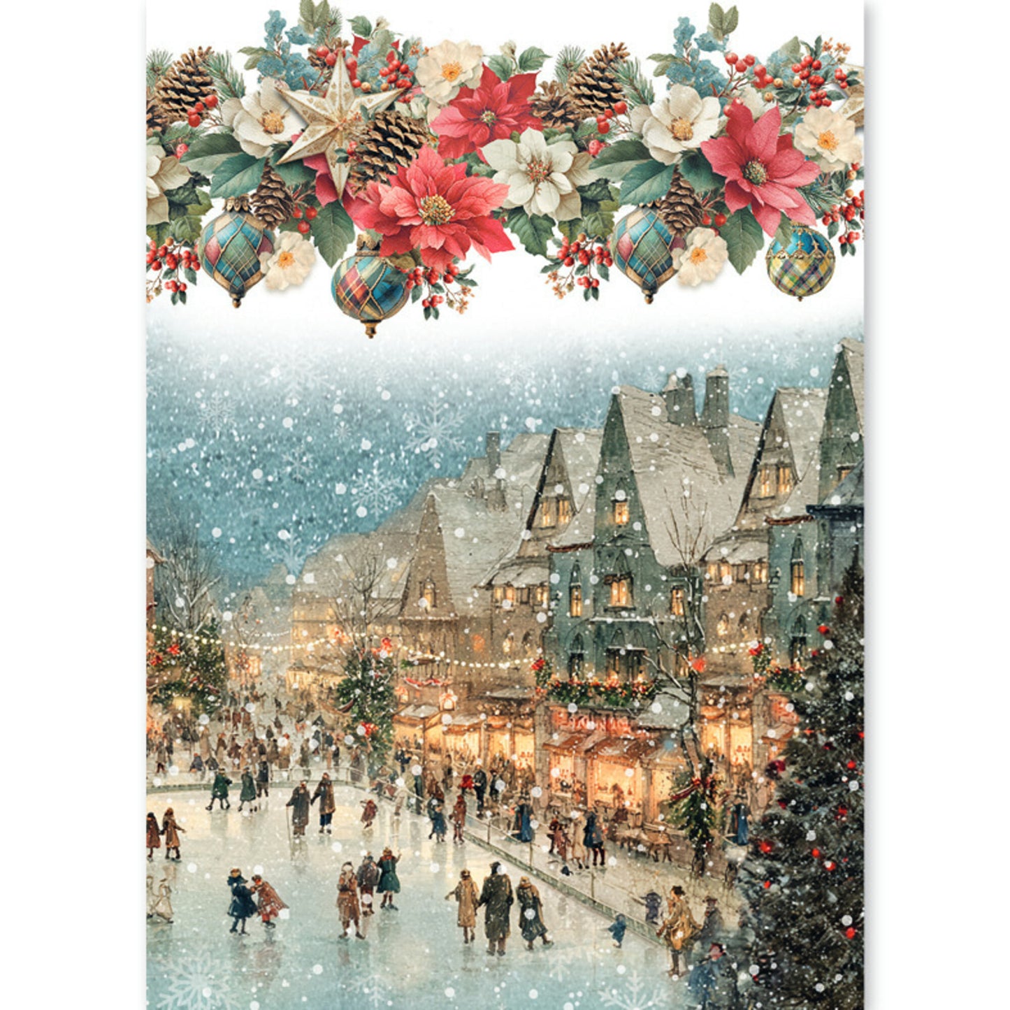 Ciao Bell Merry & Bright A5 Rice Paper Mixed (8pcs)