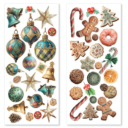 Ciao Bell Merry & Bright Transparent Adhesive Sheets (5pcs)