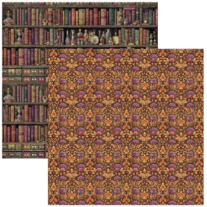 Ciao Bella The Chocolate Factory 12x12 Inch Patterns Pad (8pcs)