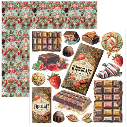 Ciao Bell The Chocolate Factory 6x6 Inch Fussy Cut Pad (24pcs)