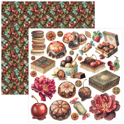 Ciao Bell The Chocolate Factory 6x6 Inch Fussy Cut Pad (24pcs)