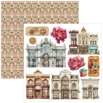 Ciao Bell The Chocolate Factory 6x6 Inch Fussy Cut Pad (24pcs)