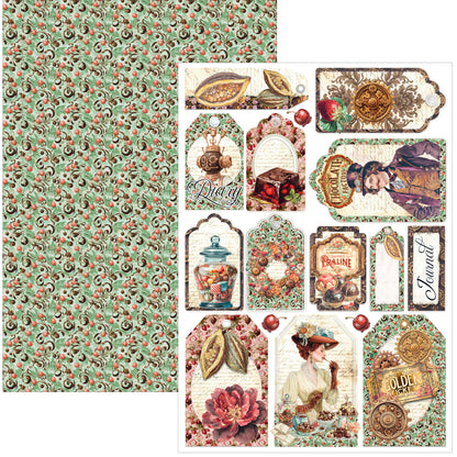 Ciao Bella The Chocolate Factory A4 Creative Pad (9pcs)