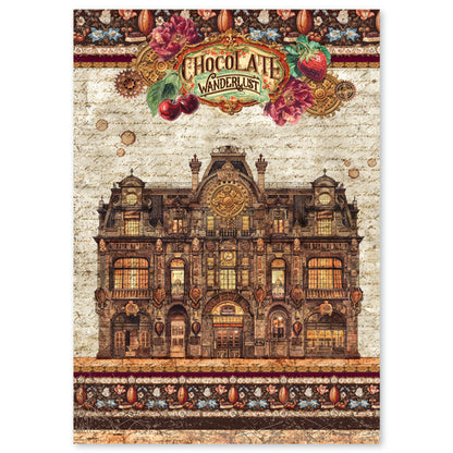 Ciao Bell The Chocolate Factory A4 Rice Paper Mixed (4pcs)