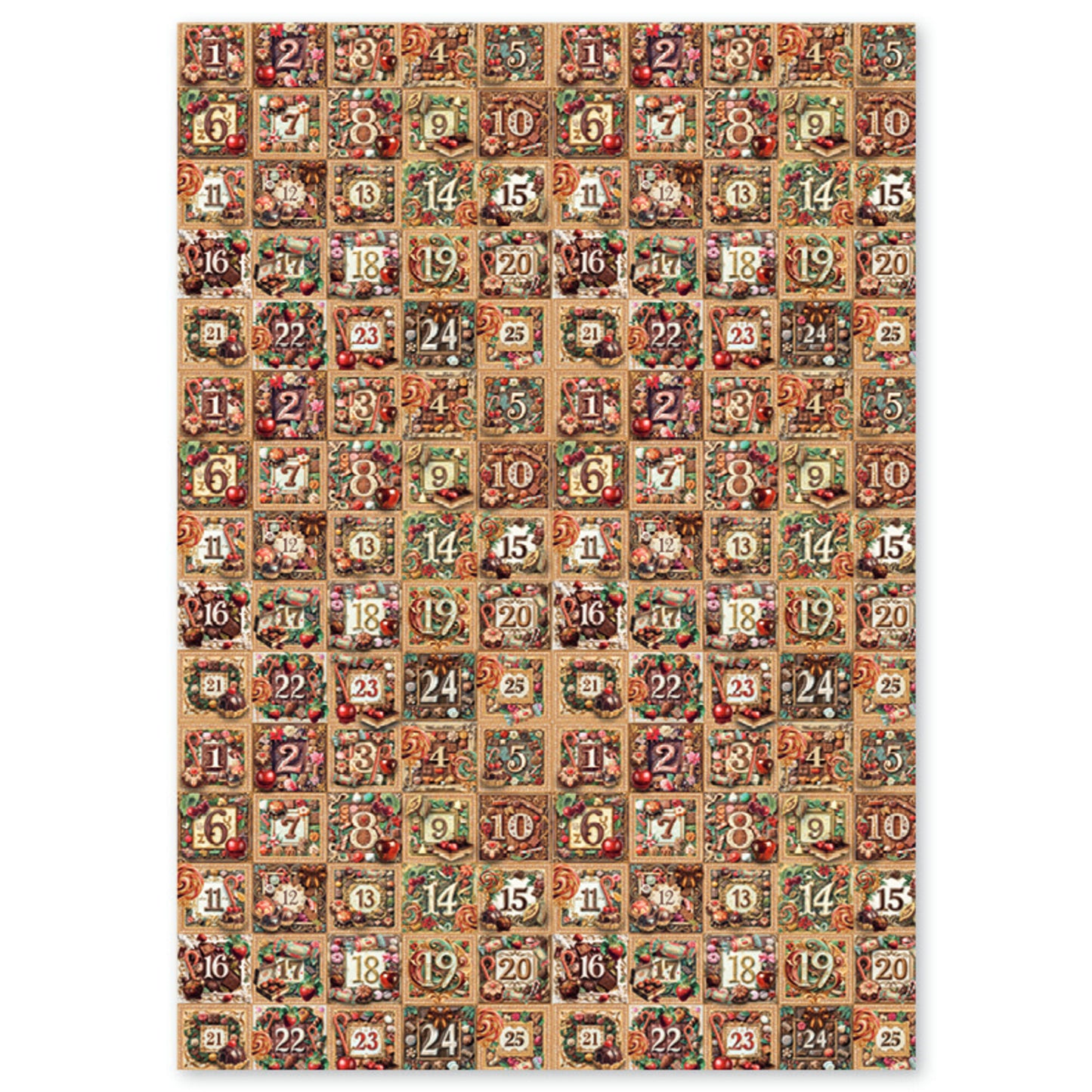 Ciao Bell The Chocolate Factory A4 Rice Paper Mixed (4pcs)