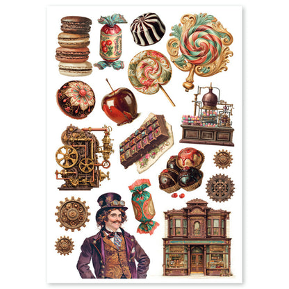 Ciao Bell The Chocolate Factory A4 Rice Paper Mixed (4pcs)