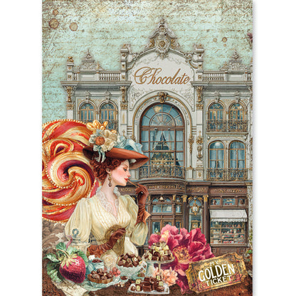 Ciao Bell The Chocolate Factory A5 Rice Paper Mixed (8pcs)