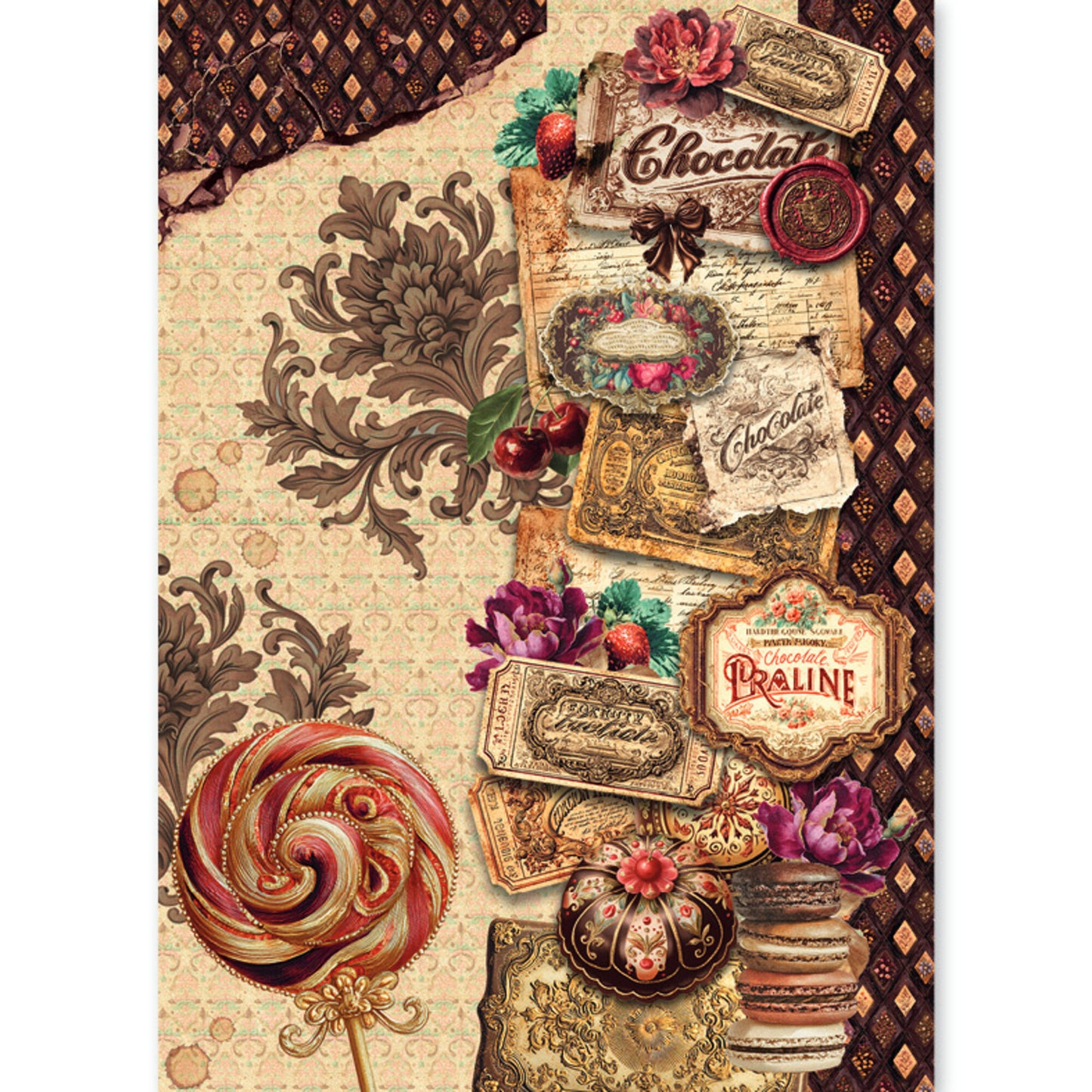 Ciao Bell The Chocolate Factory A5 Rice Paper Mixed (8pcs)