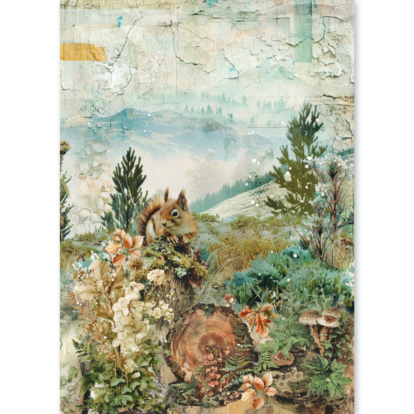 Ciao Bella The Nature Journal A5 Rice Paper Mixed (8pcs)