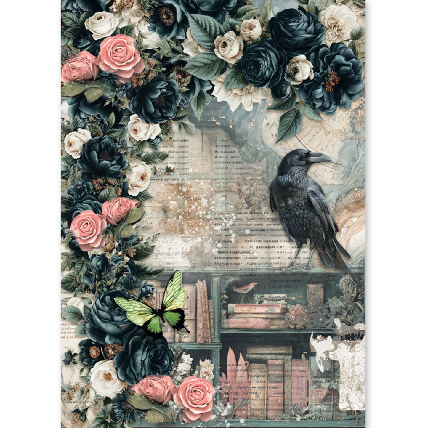 Ciao Bella The Witch's Grimoire A5 Rice Paper Mixed (8pcs)