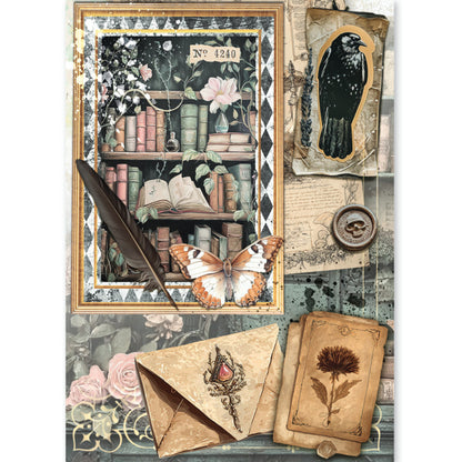 Ciao Bella The Witch's Grimoire A5 Rice Paper Mixed (8pcs)