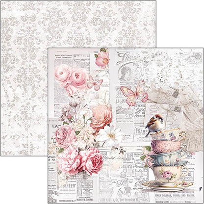 Ciao Bella Timeless Moments 12x12 Inch Paper Pad (12pcs)