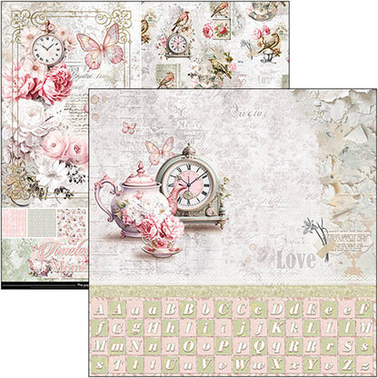 Ciao Bella Timeless Moments 12x12 Inch Patterns Pad (8pcs)