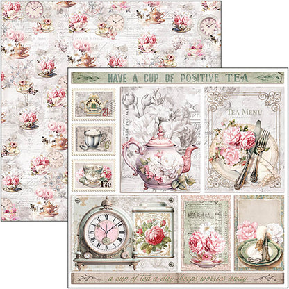 Ciao Bella Timeless Moments 12x12 Inch Patterns Pad (8pcs)