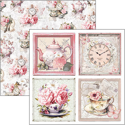 Ciao Bella Timeless Moments 12x12 Inch Patterns Pad (8pcs)