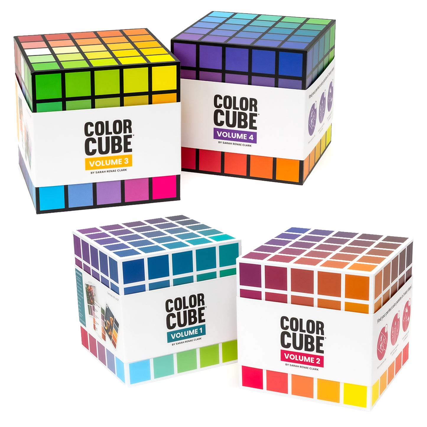 Colour Cube 1, 2, 3 & 4 (2nd Edition) By Sarah Renae Clark