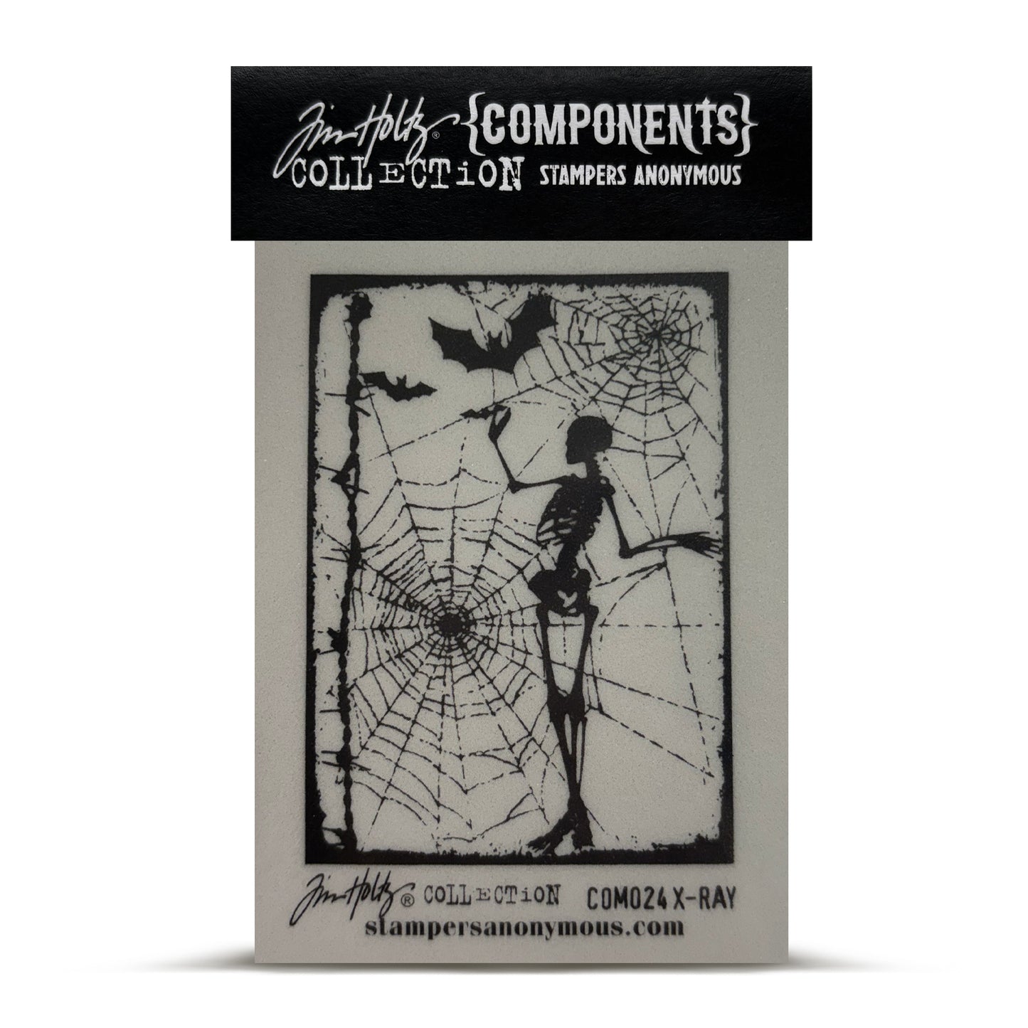 Stampers Anonymous Tim Holtz Cling Stamp - X-Ray